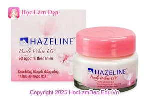 kem dưỡng trắng da Hazeline
