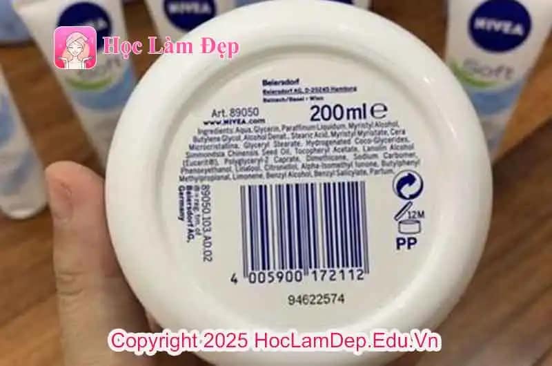 Cách Check Hạn Sử Dụng Nivea: Hướng Dẫn Đọc Mã Vạch, Batch Code Chi Tiết